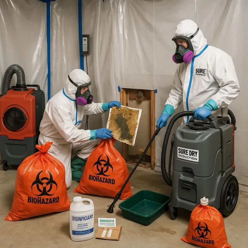 Contaminated Water Handling Protocols process in Escanaba, MI