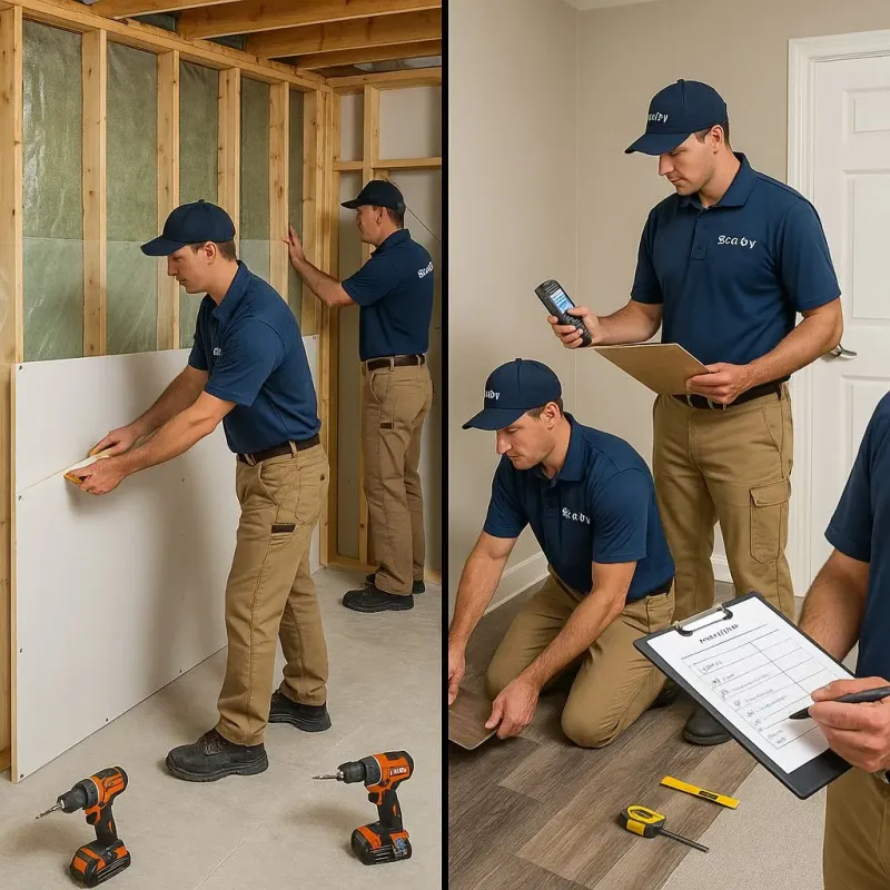 Repairs and Reconstruction process in Escanaba, MI